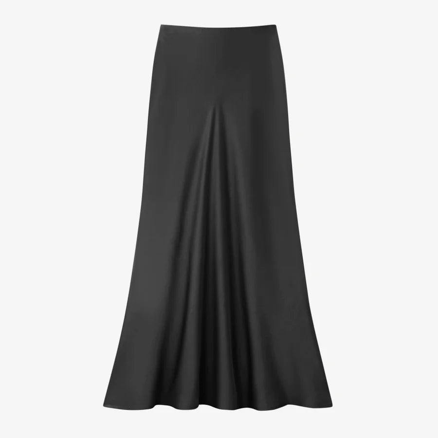 AS AW25  classic high quality Satin skirt adjustable waist skirt all season woman clothing