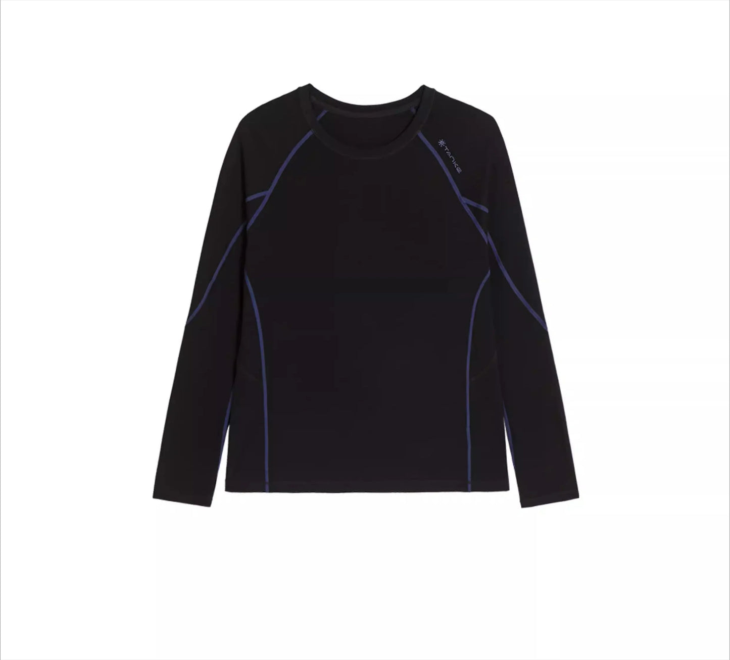 Unisex All-Season Outdoor Sports Long Sleeve Base Layer: Wool & Lyocell Blend, Breathable & Moisture-Wicking
