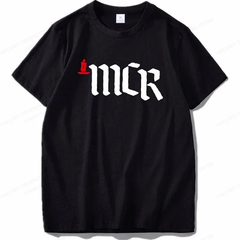 My Chemical Romance T Shirt Women Fashion Cotton T-shirts Cool Hip Hop Men Tshirt Casiual Summer Vintage Anime Unisex Top Tee