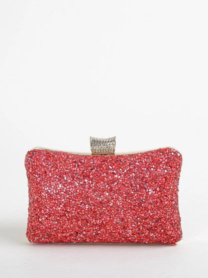 Mini Irregular Jewel Handheld Dinner Bag