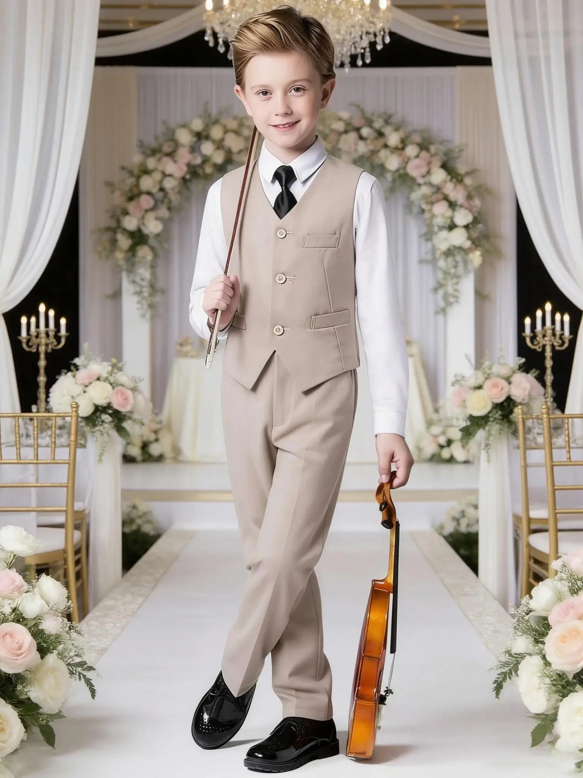 Boys' Vest & Pants Set Children's 2pcs Vest & Pants Set School Uniforms
