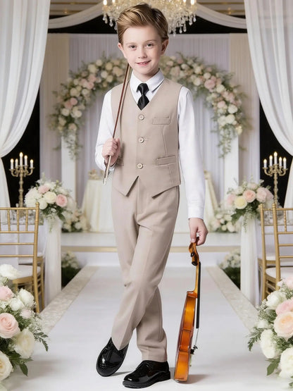 Boys' Vest & Pants Set Children's 2pcs Vest & Pants Set School Uniforms