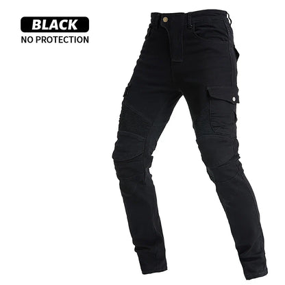 Moto Jeans  Motorcycle Pants Motorcycle Jeans Protective Gear Riding Touring Motorbike Trousers With Protect Gears Summer Women