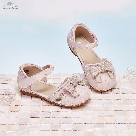 Baby Girls Diamond Sandals Summer Cute Soft Sole Flat Breathable Shoes Princess Crystal Shoes Party Outdoor DB2252107