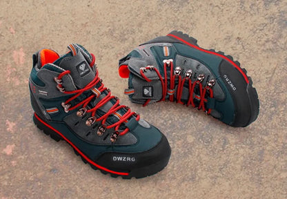 2026 Men Outdoor Ankle Boots Waterproof Sports Shoes Mountain Climbing Classic Footwear Leather Sneakers Hiking Boots Fashion