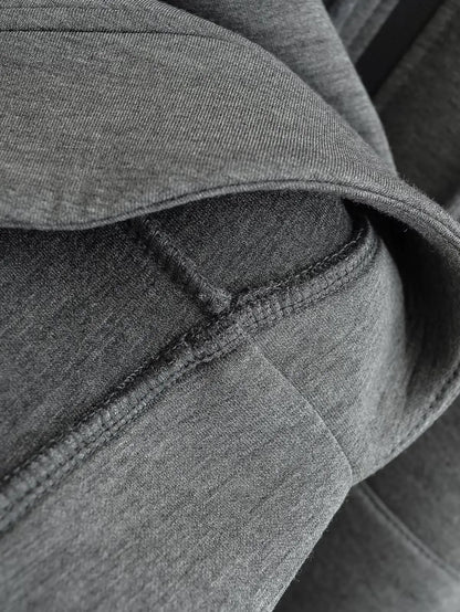 2026 Casual Women's Soild Zipper Hoodie Long Sleeve Big Pocket Zipper Jacket With Hood Female Loose Outerwear Coat Tops