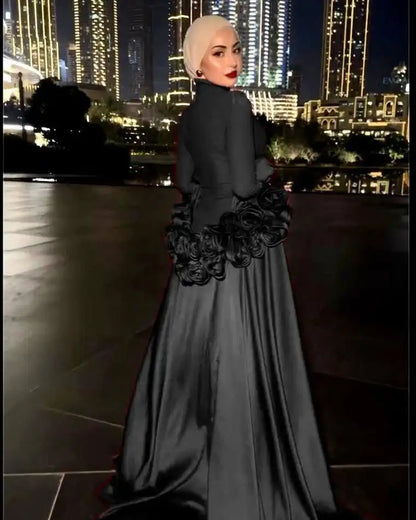 Vows Round Collar Evening Dresses D/party Red Custom Made Line A Women's Prom Dress 2025 Ball Gown Dress Elegant Gowns Woman