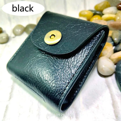 Multifunctional Key Holder Waist Bag Genuine Leather Car Key Case Folding Glasses Belt Pack Men Women 1652cg