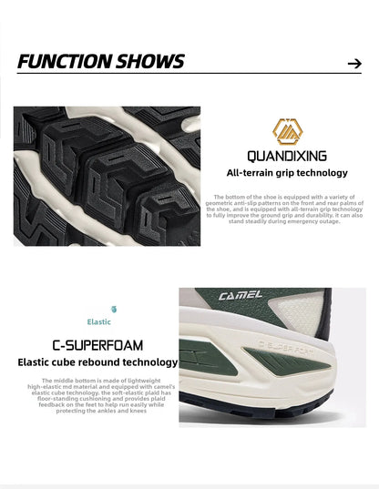 Carbon Zero Sports Shoes Men's and Women's Lightweight Outdoor Casual Shoes Thick-soled Jogging Shoes for Men