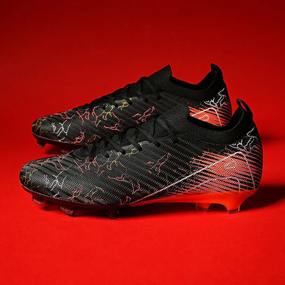 New Men's Football Boots Non-Slip Soccer Shoes Cleats Training FG Top Quality Sneakers Wholesale Drop Shipping Unisex Adult