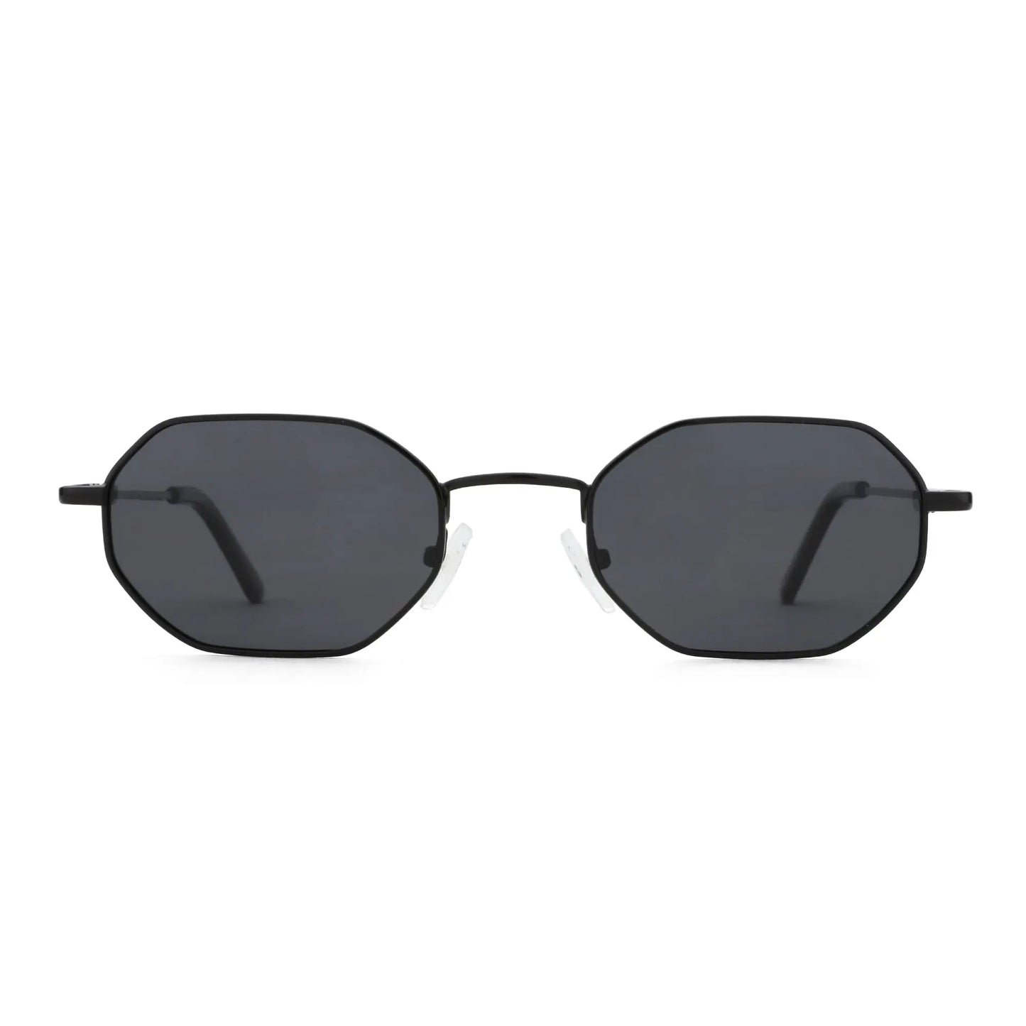 Retro Small Polygon Polarized Sunglasses Women Metal UV400 Sun Glasses Men Anti-Glare UV400 Goggles Driving Eyewear