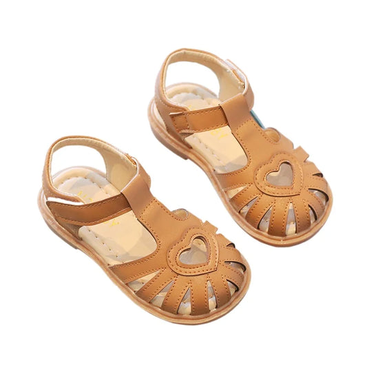 Girl Sandals Summer Fashion Love Baby Girl Shoes Boys Beach Sandals