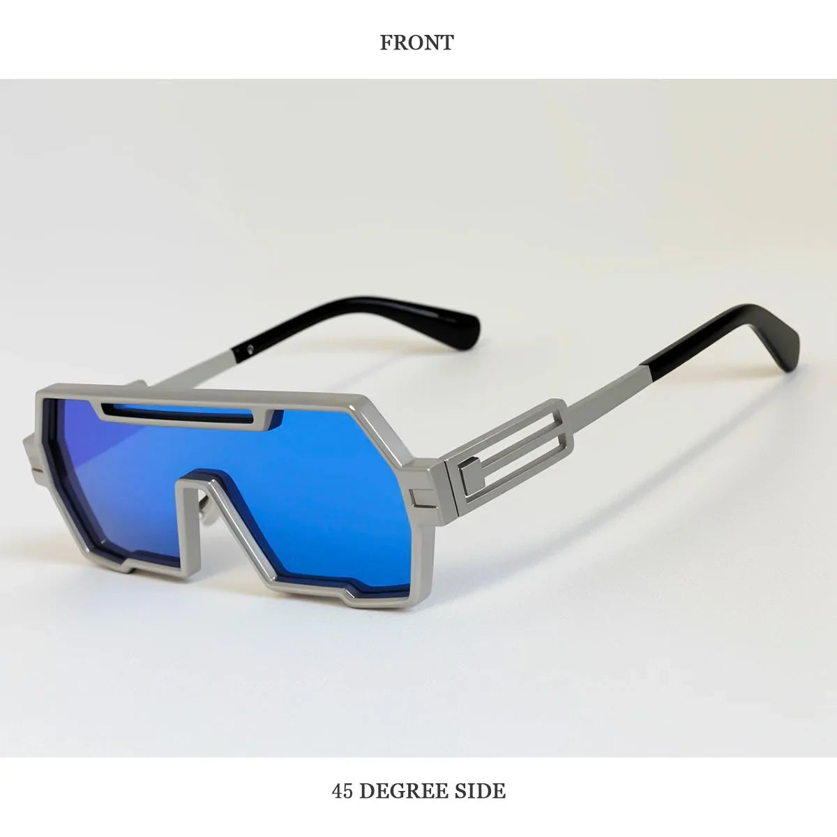 Square Steampunk Sunglasses Women 2026 One Pieces UV400 Protection Sunglass Men Brand Design Fashion Glasses Gafas De Sol Hombre