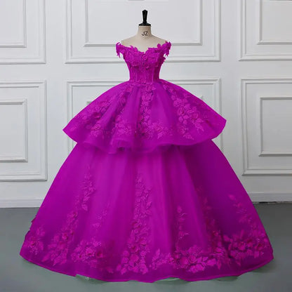 2 In 1 Party Dresses 15 Quinceanera Dresses Ball Gown Sweet 15 Year Old Dress Detachable Skirt Customized Dress For Quinceanera