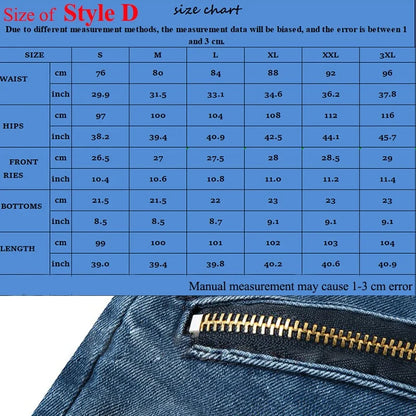 New Autumn Men Pants Casual Tactical Jeans Male Multiple Pockets Cargo Pant Casual Straight Dimem Jeans Trousers Plus Size S-4Xl