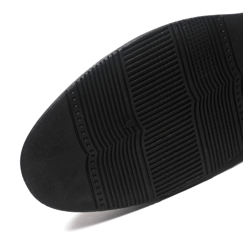 Mens Casual Leather Shoes Comfortable Slip on Loafers Leather Dress Shoe Classic Business Footwear zapatos para hombre chaussure