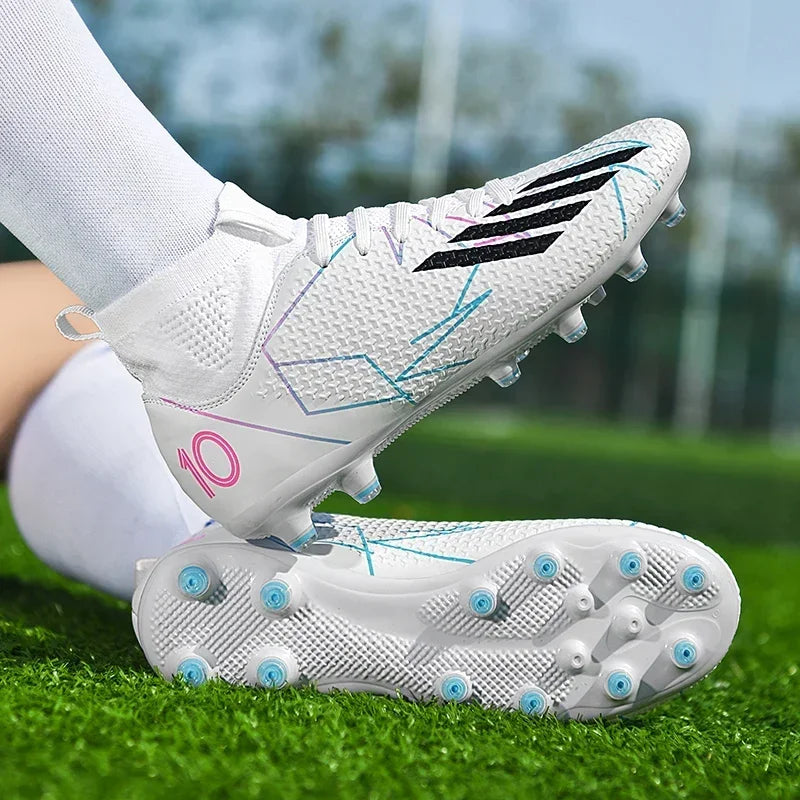 New Professional Football Boots Match Sport Sneakers Unisex Soccer Shoes Outdoor Non-slip Drop Shipping Training Sport Futsal