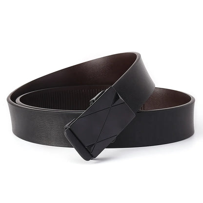 Men's waist belt, premium automatic buckle belt, men's fashionable casual belt, business belt, matched with suit