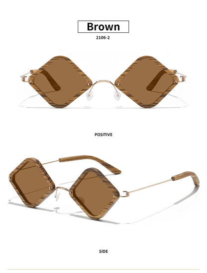 Wooden adult sunglasses, handcrafted Zebra wood polarized glasses, mirror-coated lenses, glasses gift box 2106