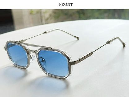 2026 Square Sunglass Men Vintage Fashion Glasses Steampunk Sunglasses Women Trendy Gafas De Sol Hombre Luxe Lunette Soleil Femme