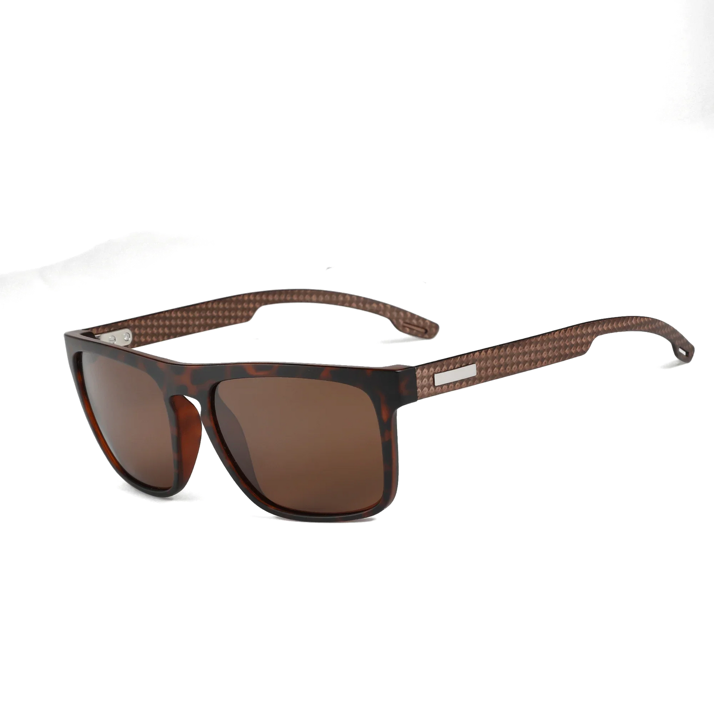 Retro Square Polarized Sunglasses Shade Men Lightweight TR90 Frame UV400 Protection Fashion Sun Glasses ZS3209