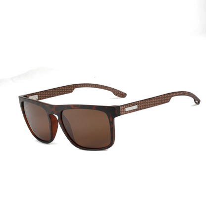 Retro Square Polarized Sunglasses Shade Men Lightweight TR90 Frame UV400 Protection Fashion Sun Glasses ZS3209
