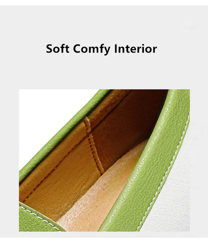 Trendy High Quality Genuine Leather Shoes for Men Summer Breathable Men's Casual Loafers Plus Size 47 Slip-on Driving Shoes Man