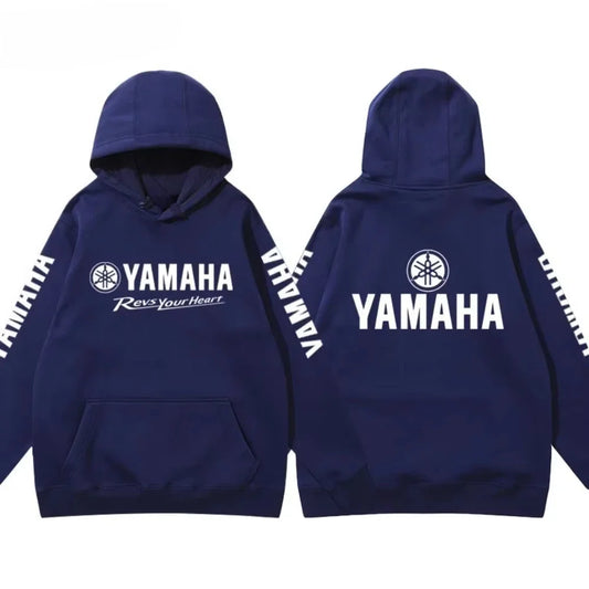 2025 Yamaha printed high-quality hoodie autumn and winter comfortable casual breathable warm men's long-sleeved sweater shirt