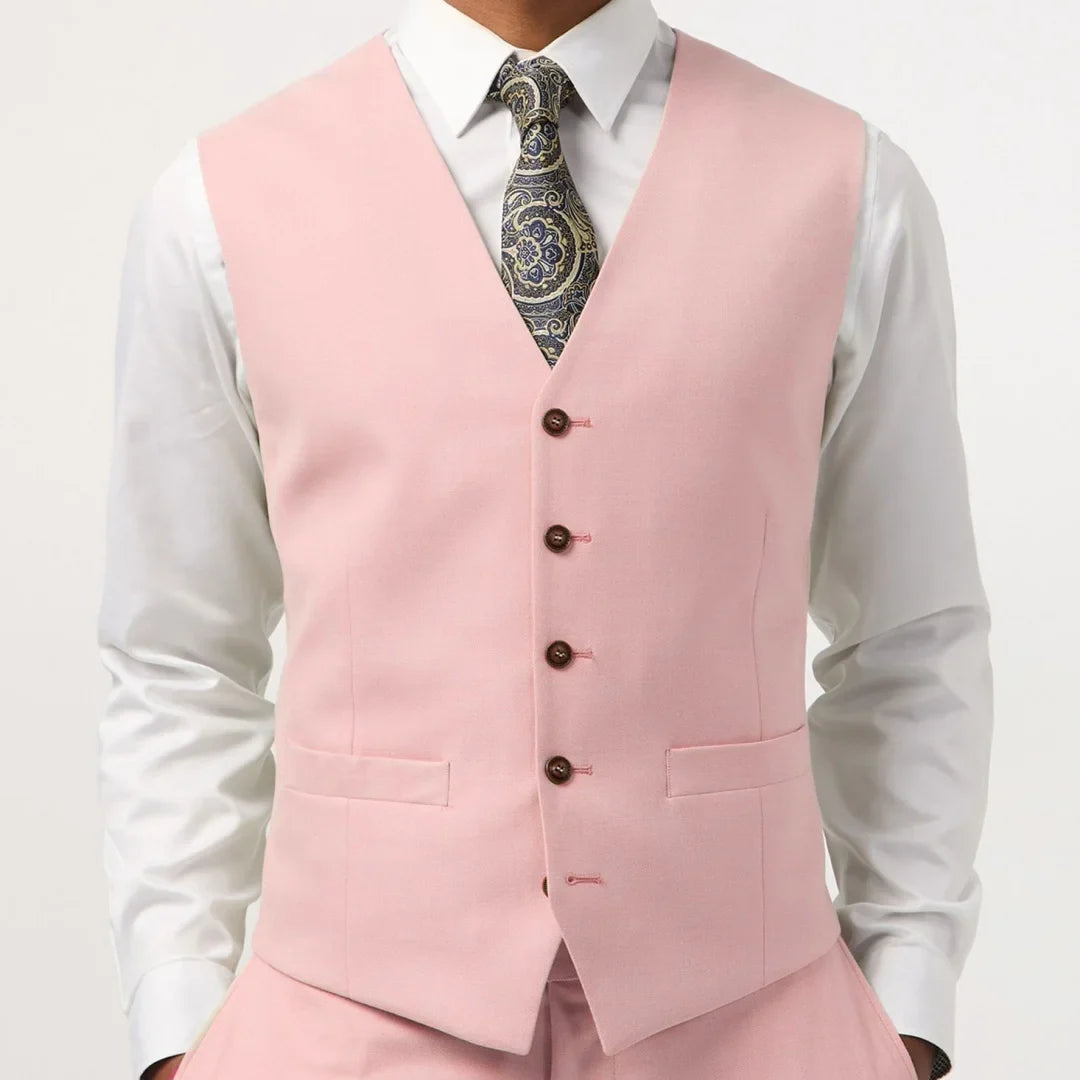 Men Vest Beige Single Button V Neck Solid Waistcoat For Wedding Birthday Banquet Party Business Work Daily Casual Men Suit Vest