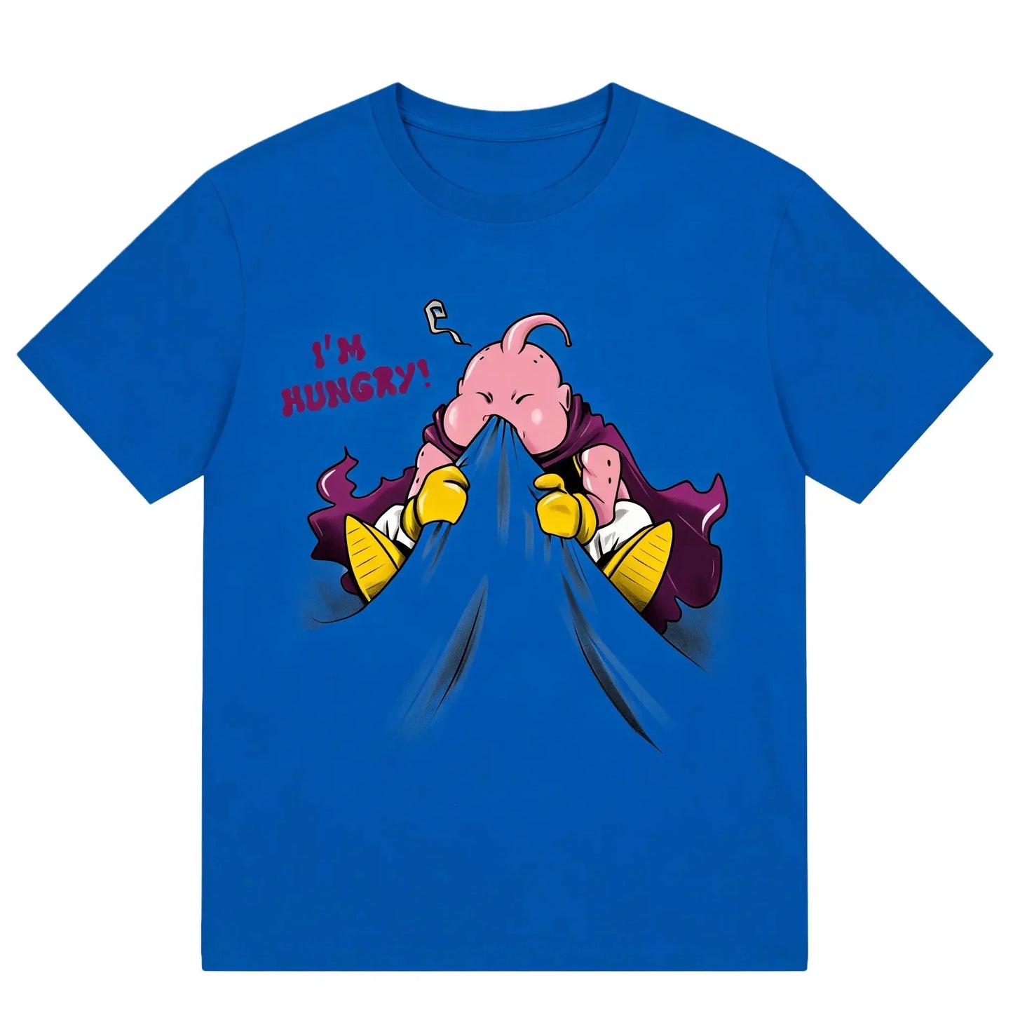 2026 Summer Dragon Ball Majin Buu Vintage Anime T-shirt Men's Pure Cotton Casual Loose Sports Daily Top