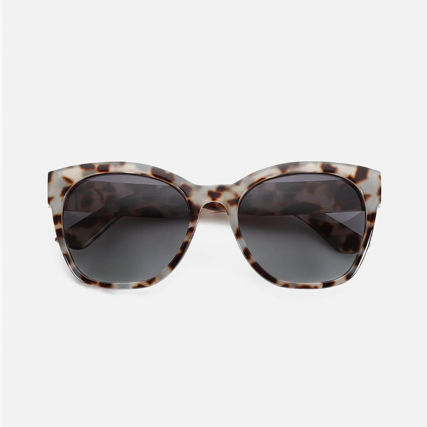 Fashion Original Thick Butterfly Frame Polarized Sunglasses for Women Chunky Uv400 Protection Shade Cat Eye Sun Glasses