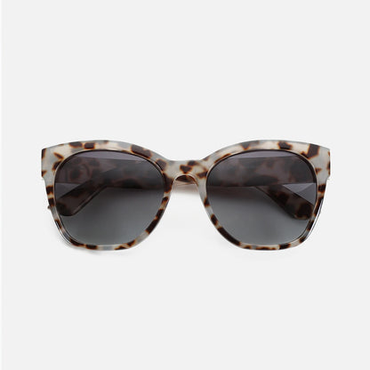 Fashion Original Thick Butterfly Frame Polarized Sunglasses for Women Chunky Uv400 Protection Shade Cat Eye Sun Glasses