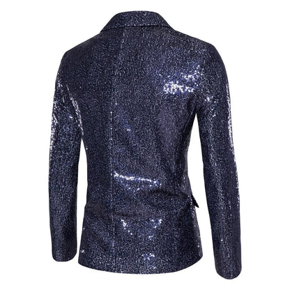 Suit Men's Performance Dress Sequined Suit Nightclub Men's Clothing Host Master Studio Men's Jacket