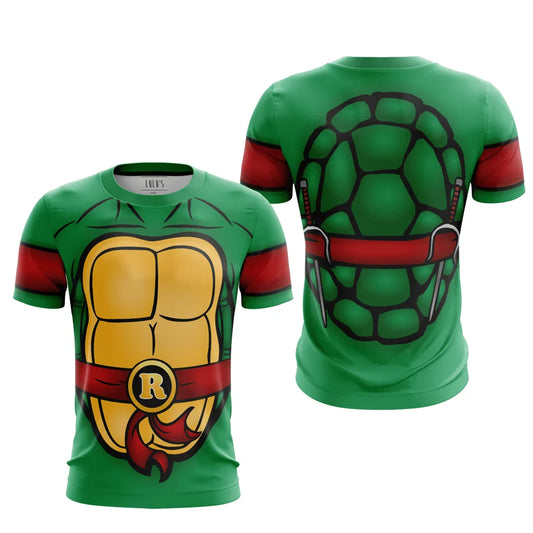Ninja Turtles Classic Anime Cosplay Costume Allover Print Adult Kids T-Shirt Summer Quick-dry Soft Comfy Lightweight