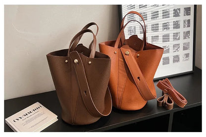 Fashion Trending Brand Luxury Designer Women Bags Female Handbags Solid Bucket Bag For Women 2026 Crossbody Shoulder Bags Totes