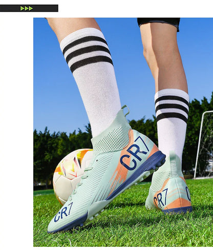 New Men Football Boots Hot Sale Professional Futsal High-quality Soccer Shoes Cleats Women Unisex Ultralight TF/FG Sneakers