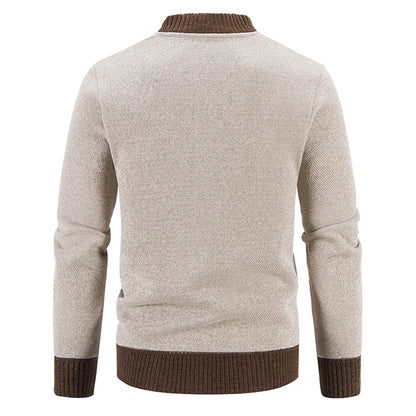 Autumn Winter New Knit Sweater Jackets Men's Korean Baseball Jumper Cold Blouse Streetwear Y2K Sweatshirts Male Trench Coat