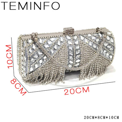 2023 New Italian Design Noble Dual-Purpose Three-Dimensional Bag And Ladies Heel Shoes Shiny Material For Nigeria Wedding Party