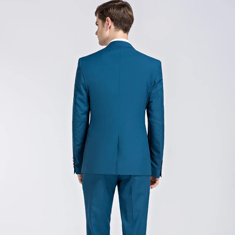 2026 New Men's Suit 3-Pieces Set (Jacket+Pants+Vest) Wedding/Party/Office Coat and Vests Trousers, Asian Sizes M-5XL 6XL.
