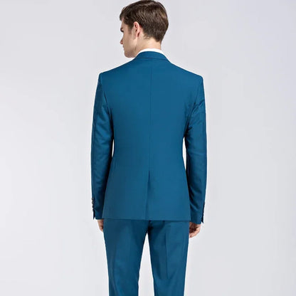 2026 New Men's Suit 3-Pieces Set (Jacket+Pants+Vest) Wedding/Party/Office Coat and Vests Trousers, Asian Sizes M-5XL 6XL.