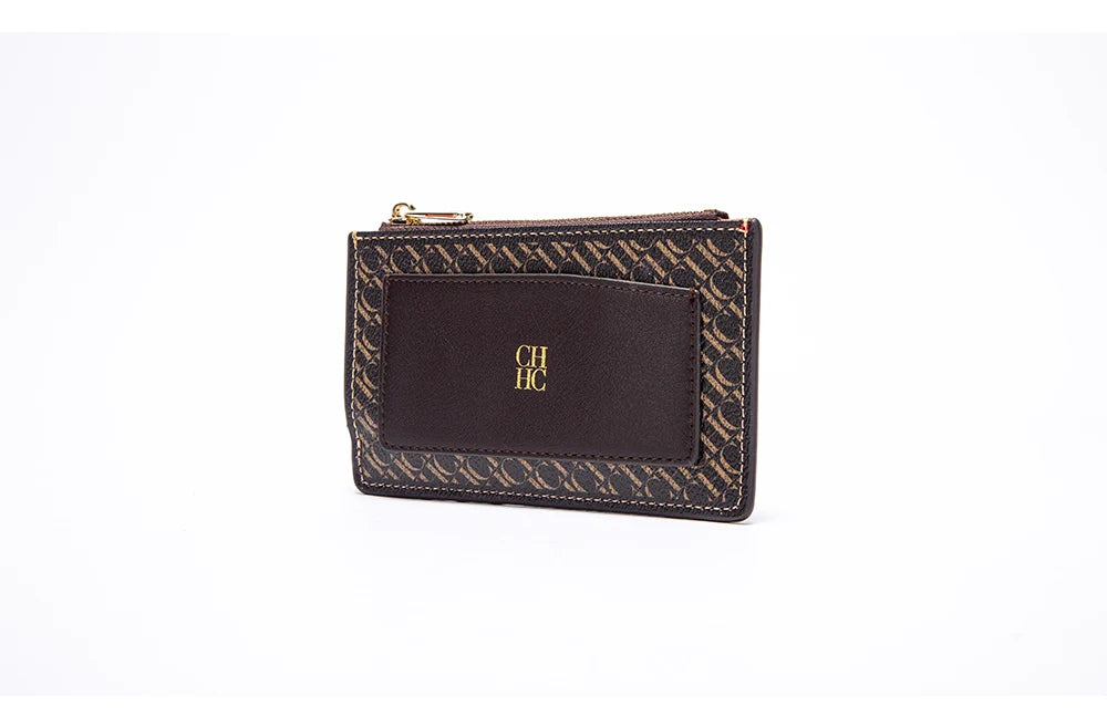 Multicolour Multi Fashion Classic Style 2024 Unisex Wallet PC Material Business Office Commuter Portable Card Case