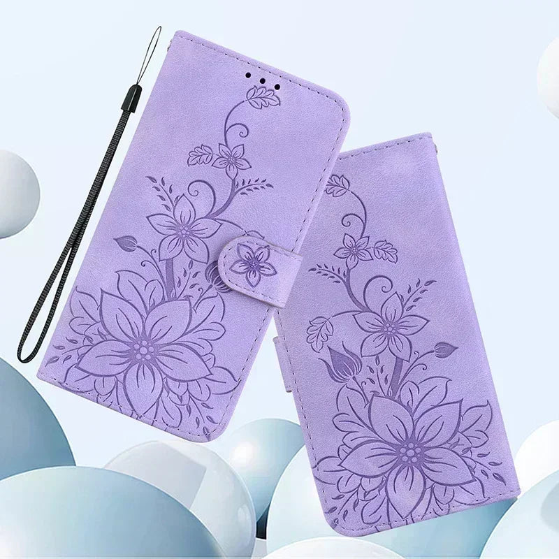 Leather Phone Case For iphone 15 14 13 12 11 Pro Max XS XR 7 6 6 6s Plus SE SE3 se4 2024 Wallet Lanyard Cover