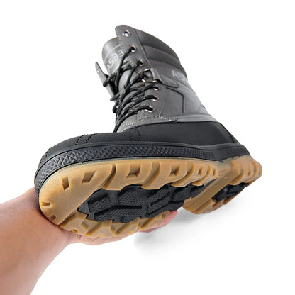Plus Size 48 Outdoor Men Boots Winter Snow Boots for Men Training Work Boots Waterproof Slip-Resistant Keep Warm Winter Shoes