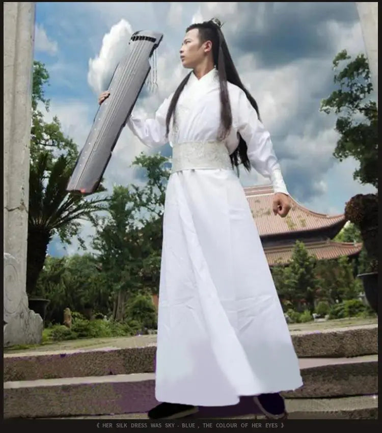 Traditional Chinese Ancient Tang Costume Stage Performance aduation Photoaphy Class orm Men's Women's Hanfu Xiake Boo...