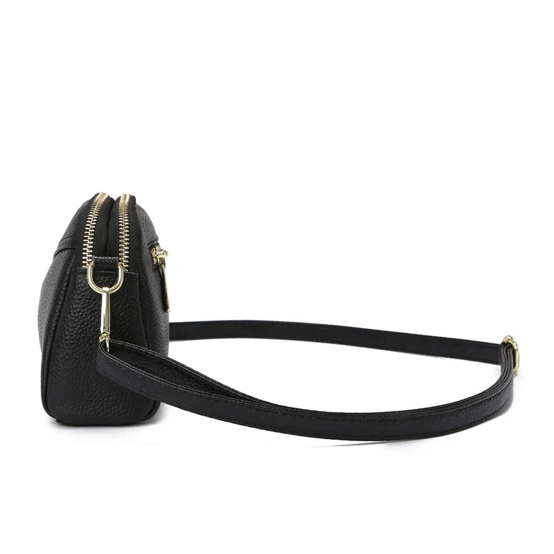 100% cowhide Womens New Korean Fashion Ladies Shoulder Bag Trend Handbags Retro Designer Luxury Female Totes Handbag for Girls