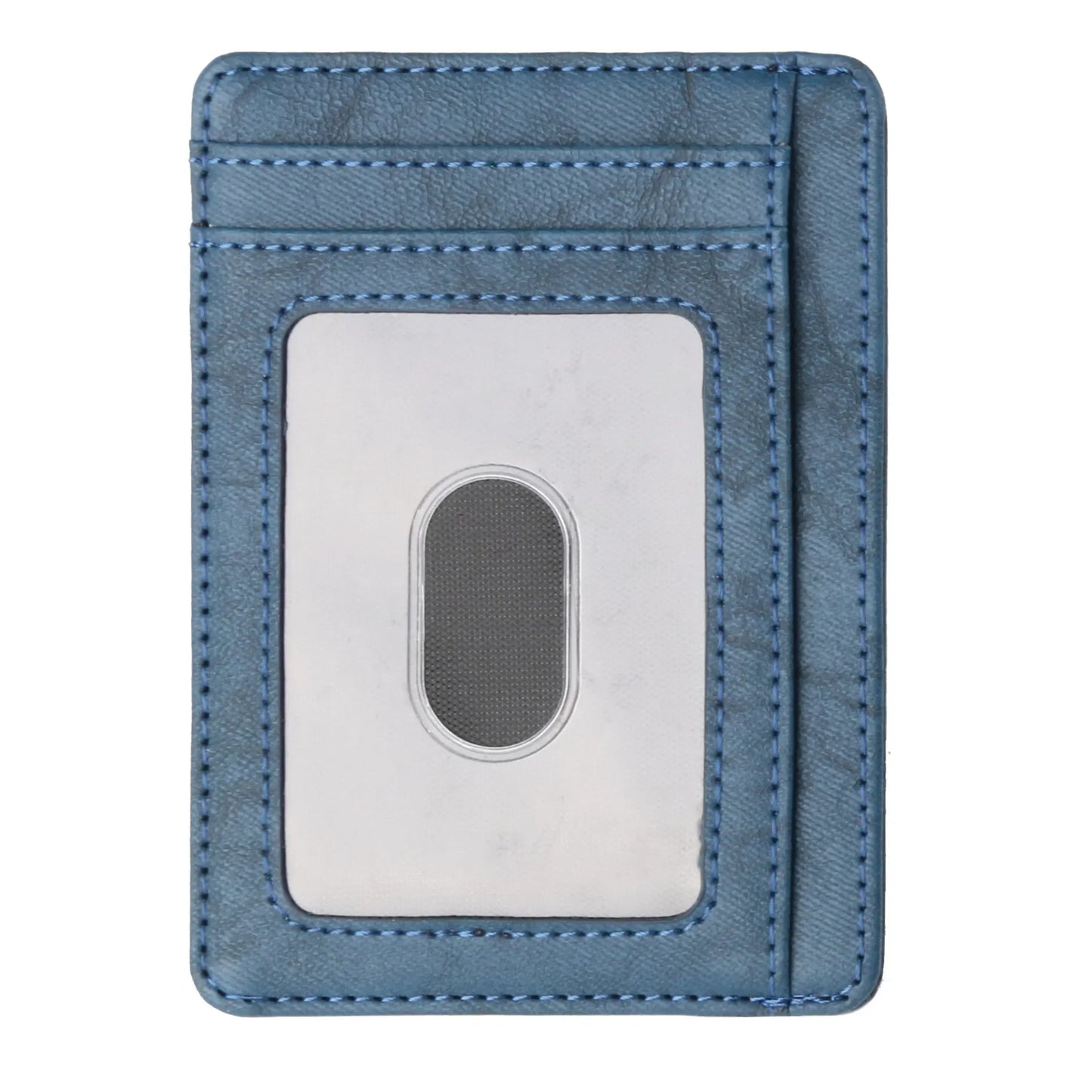Blocking Wallet Business Card Cover for Case Super Thin Men Leather Credit Card Holder Card Travel Wallet Minimalist Wallet