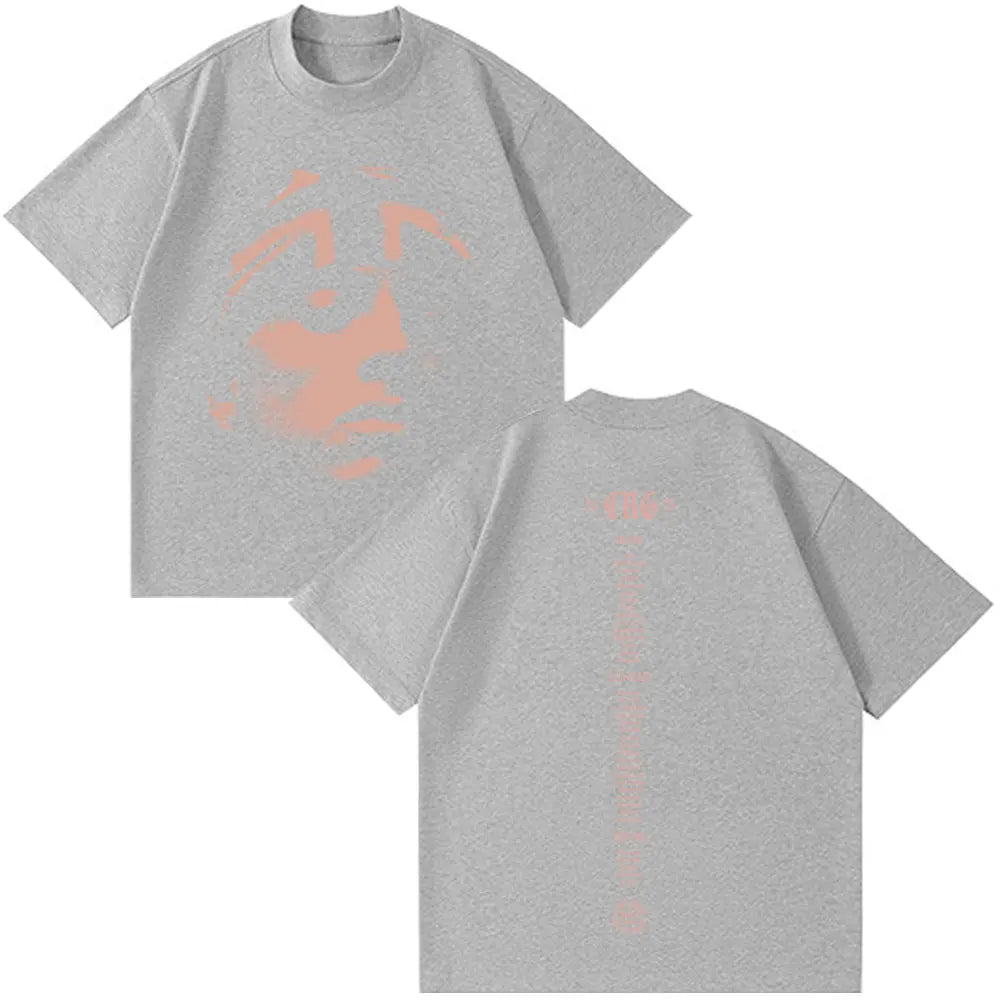 Rapper Central Cee CAN'T RUSH GREATNESS World Tour 2025 T-shirt Men Women Fashion Hip Hop Short Sleeve Oversized T Shirts Tops