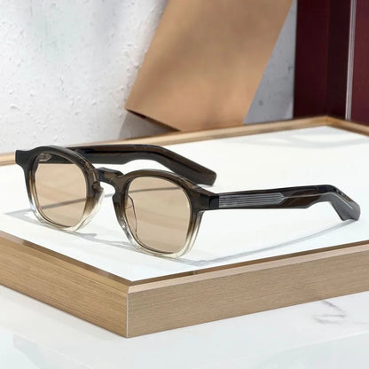 Modern Square Classical Sunglasses Men Women Handmade Fashion High Street Premium Quality UV400 Glasses with Case