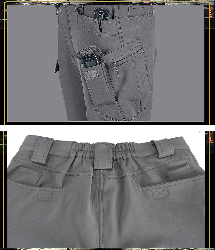 Men's Trousers Tactical Climbing Cycling Sport Winter Camp Hiking Fish Hunting Trekking Waterproof Combat Casual Pants