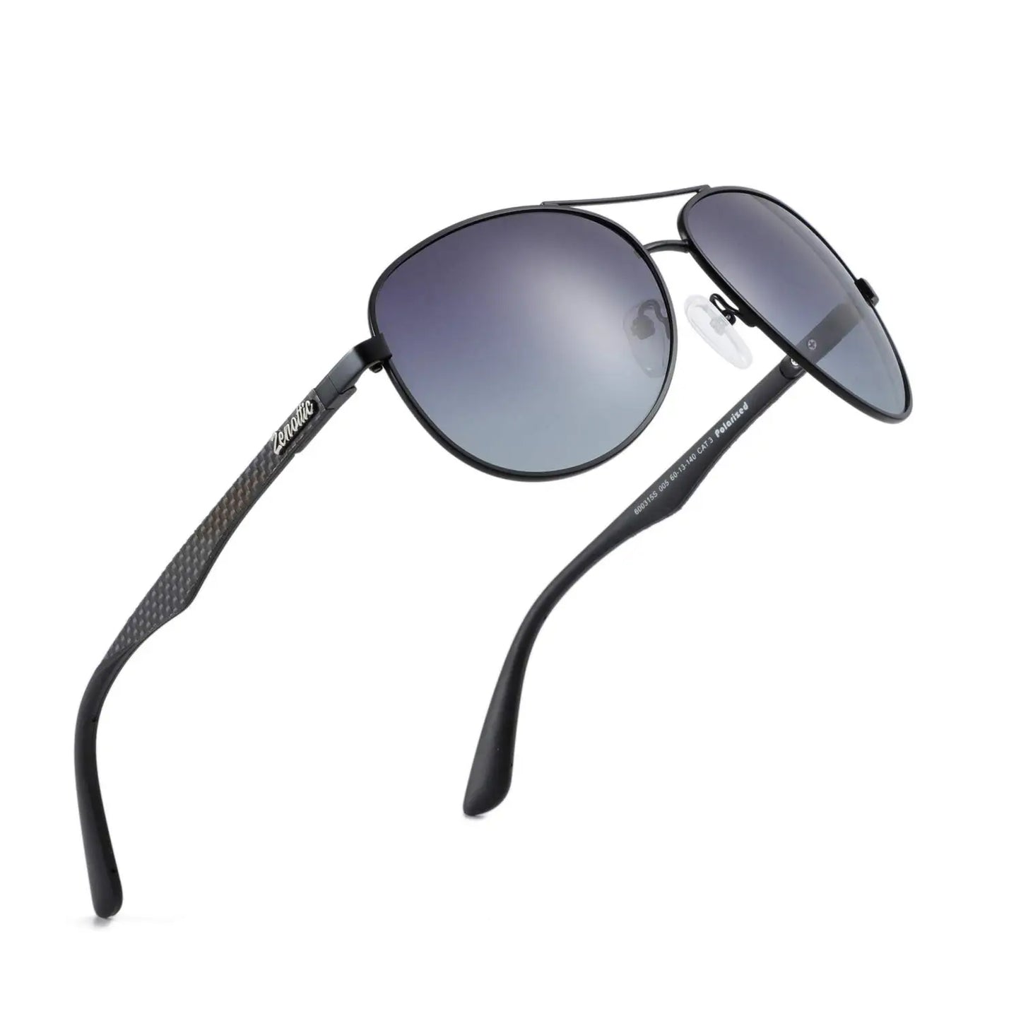 Hot Sale Carbon Fiber Polarized Sunglasses Pilot Shade for Men Uv Protection Fishing Driving Golf